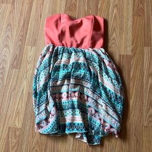 Cute strapless dress